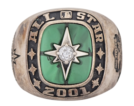 2001 Major League Baseball American League All Star Game Ring Presented to Mel Stottlemyre (Stottlemyre LOA)